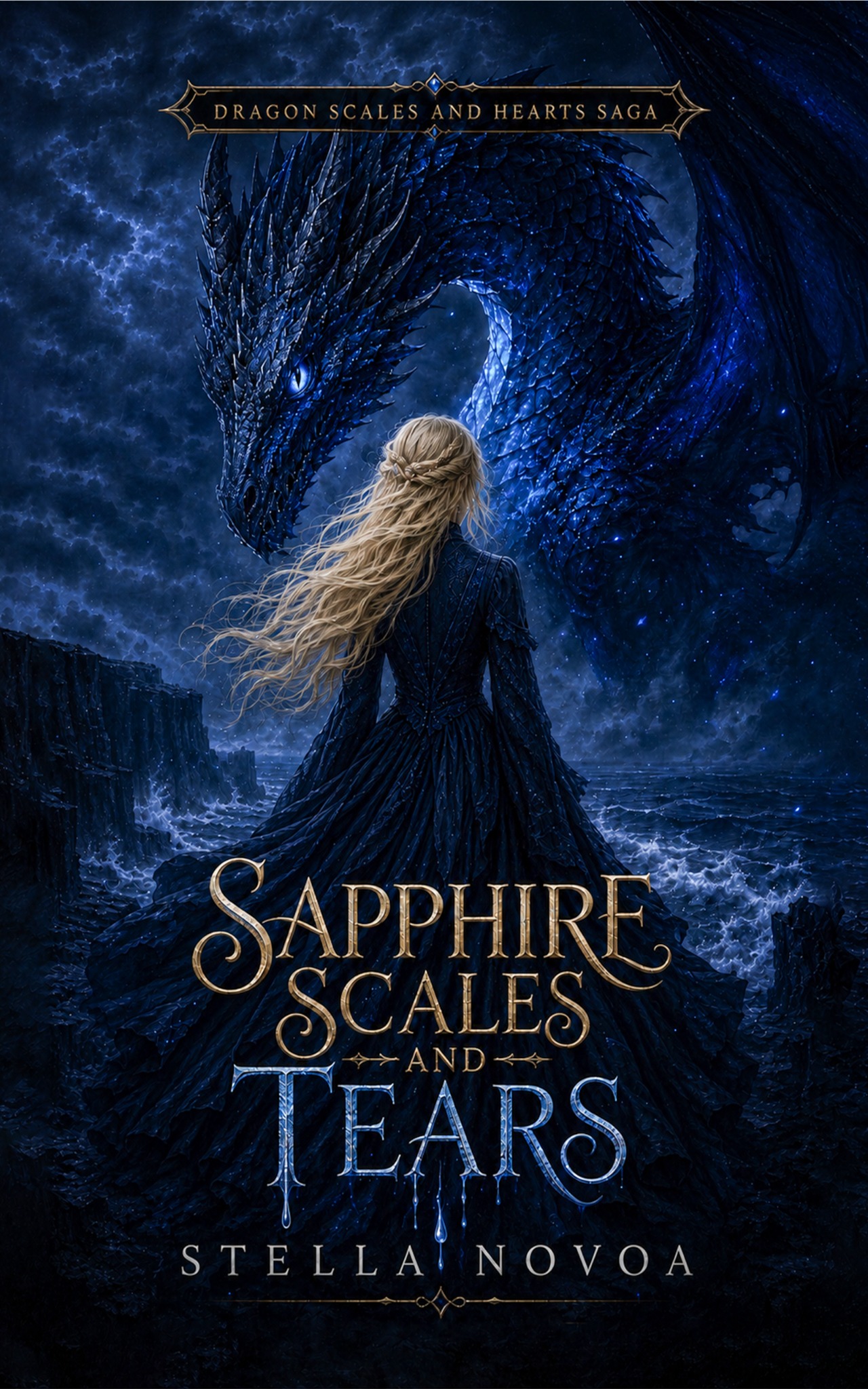 Sapphire Scales and Tears by Stella Novoa